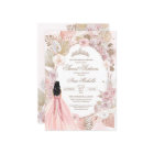 Boho Pink Floral Sweet sixteen, 16e Anniversaire I