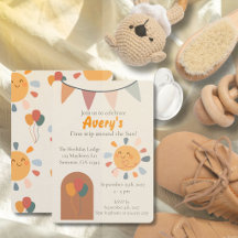 Boho Premier Voyage Autour du Soleil Fête d'annive
