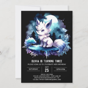 Invitation Boho Printemps Wolf