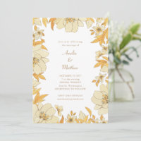 Boho Rustique Jaune Mariage frontalier