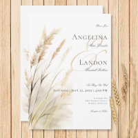 Boho Rustique séché Tan Grass Mariage
