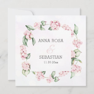 Invitation *~* Boho Snow Berry AR12 QR RSVP Mariage