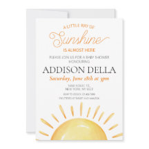 Boho Sunshine Soleil Thème Garçon Baby shower fill