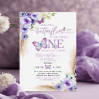 Boho Twin Purple Papillon Premier anniversaire Flo