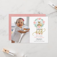 Boho Woodland Elle est une vraie sauvageonne Photo