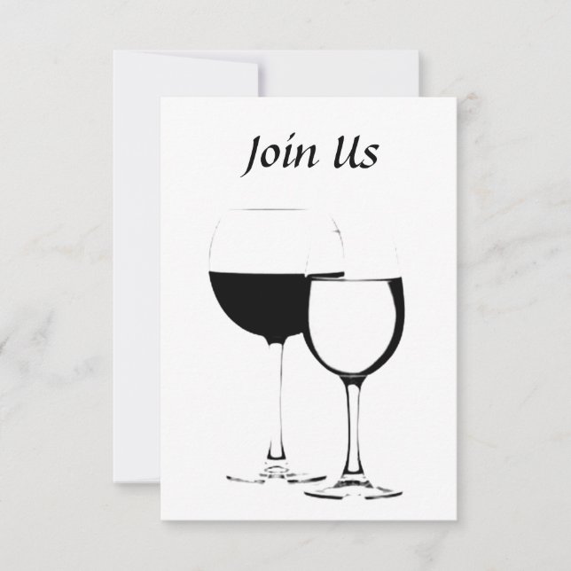 INVITATION *BOIRE DE L'INVITATION COOL DE VIN* (Devant)