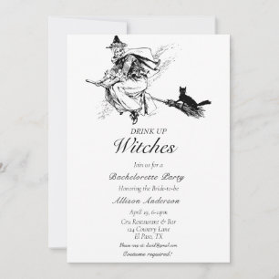 Invitation Boire des sorcières Bachelorette Party
