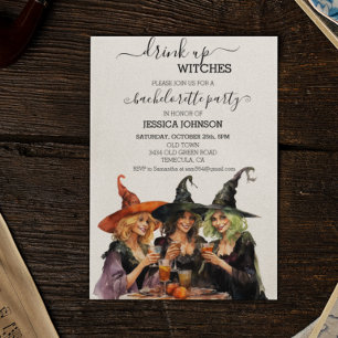 Invitation Boire Jusqu'au Bout Soirée de Bachelorette des Sor