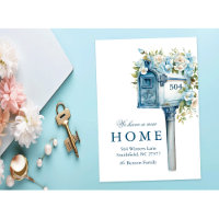 Boîte aux lettres florale Nouvelle maison Nous avo