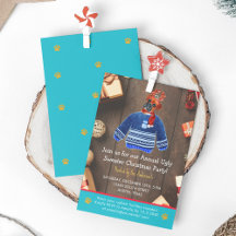 Boîte de Noël Boxer T-shirt hideux Fête de Noël