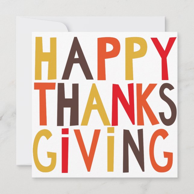 INVITATION BON THANKSGIVING ! (Devant)