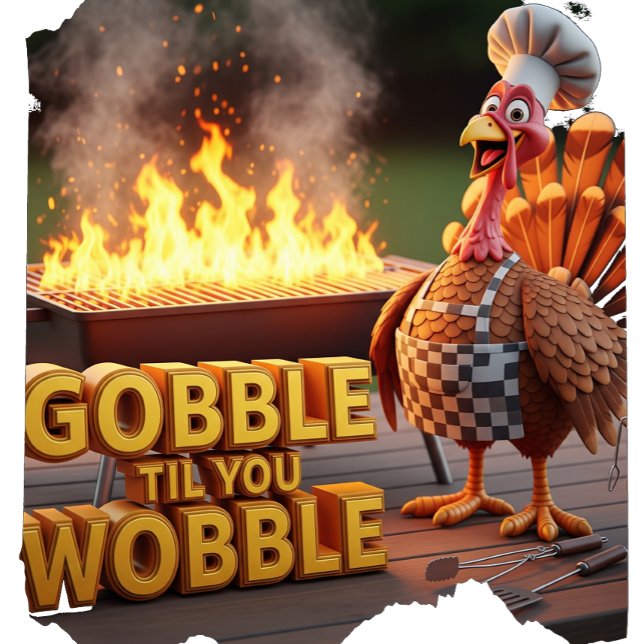 Invitation Bon thanksgiving Drôle Turquie (Créateur téléchargé)