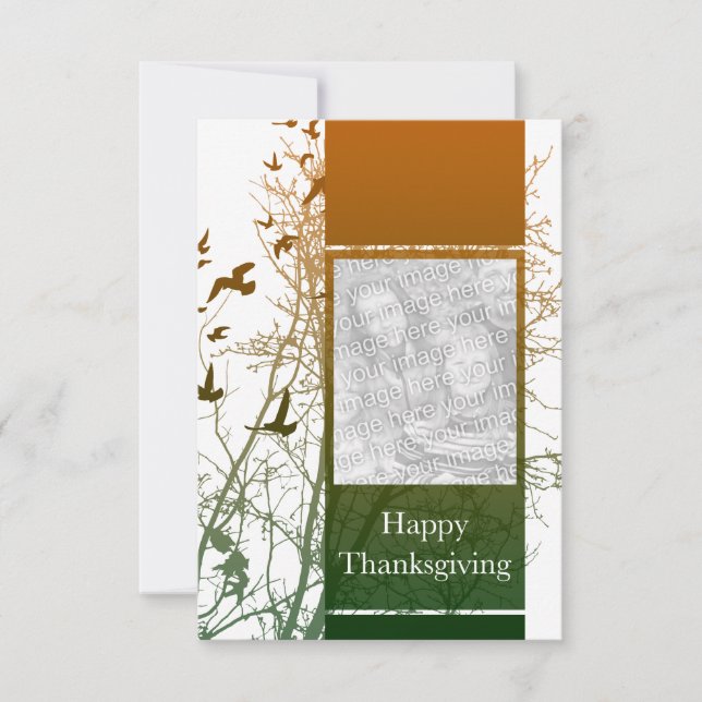 Invitation bon thanksgiving (sérigraphie) (Devant)