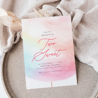 Bonbons en coton Deux sucré coloré 2e anniversaire