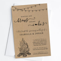 Bonfire & Breve Avant Je Dos Couples Fête des mari