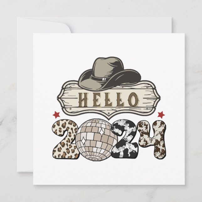 Invitation Bonjour 2024 Ouest (Devant)