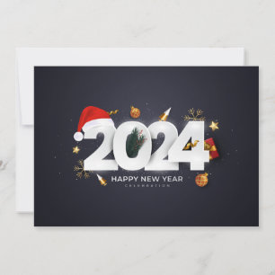 Invitation Bonne année 2024