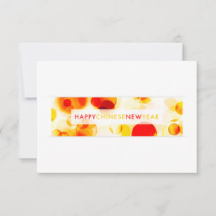 Invitation Bonne année chinoise (bokeh)