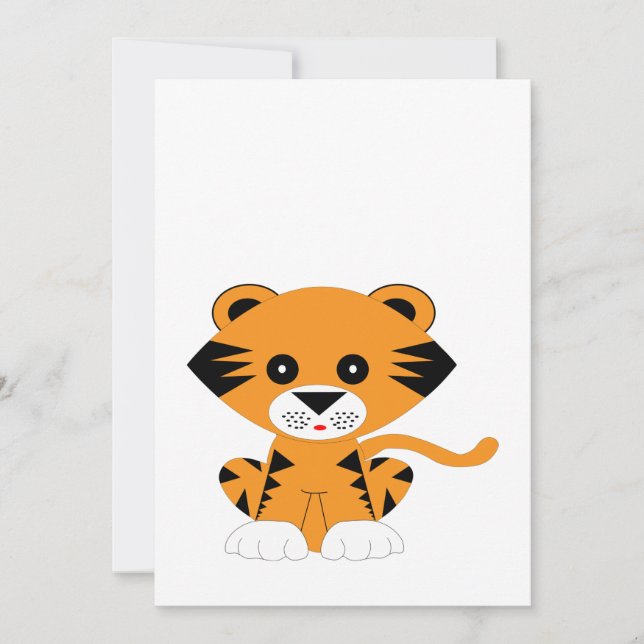 Invitation Bonne année du Tigre 2022 (Devant)