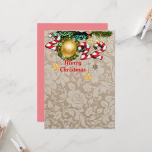Invitation Bonne année, Noël, 2022