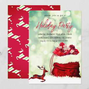 Invitation Bonne et bénie fête de Noël