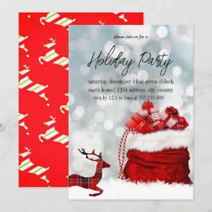 Invitation Bonne et bénie fête de Noël