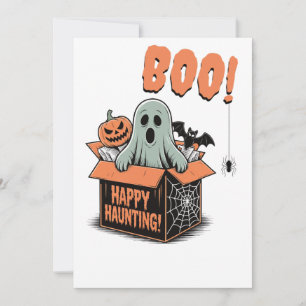 Invitation Boo ! Halloween