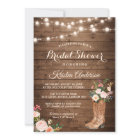 Boots rustiques Cowgirl Fête des mariées occidenta