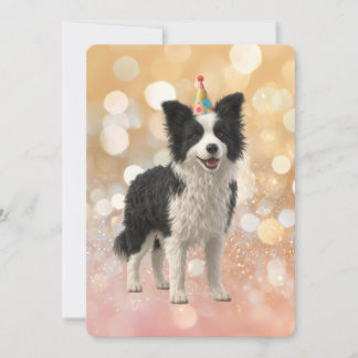 Invitation Border Collie Chien de Berger