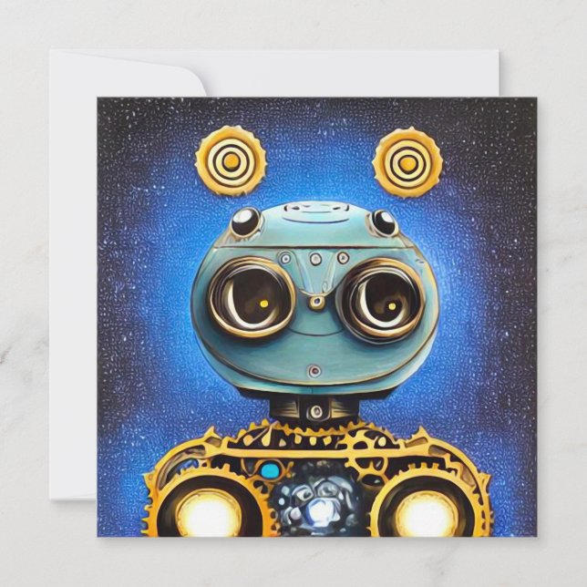 Invitation Bot Steampunk (Devant)