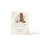 Bottes & Bouteilles Baby shower Occidental Pink Co