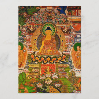 Invitation Bouddha bouddhisme bouddhiste bénédiction Boho Boh