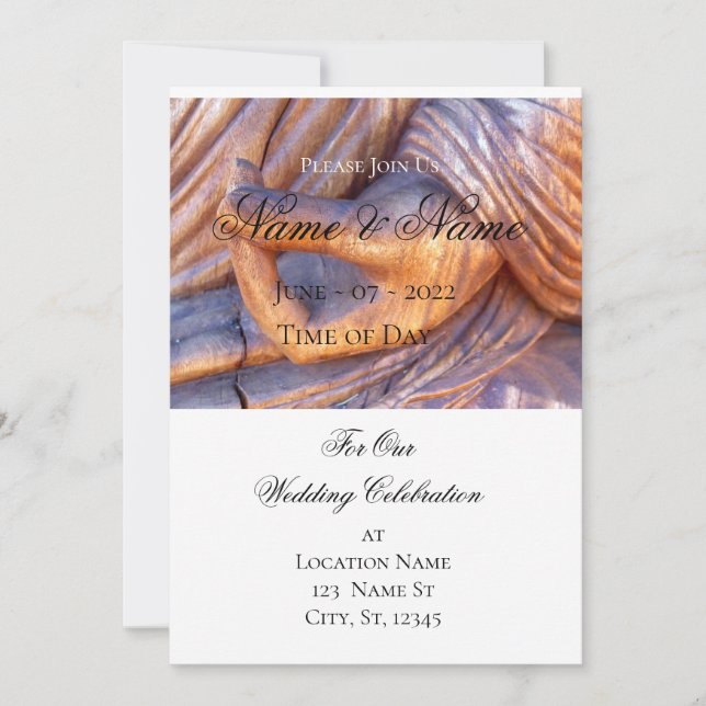 Invitation Bouddha Mains Mudra Thunder_Cove (Devant)