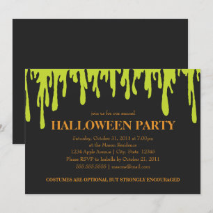 Invitation Boue verte