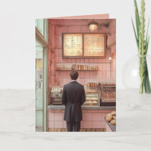 Invitation Boulangerie française pittoresque intérieur esthét