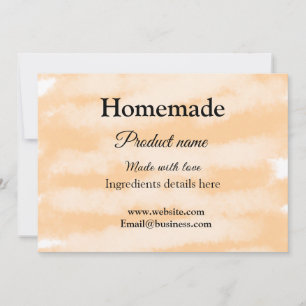 Invitation Boulangerie maison faite avec amour ajouter texte 