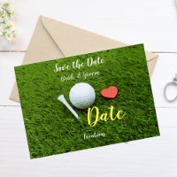 Boule de golf et tee-shirt avec amour sauvez la da