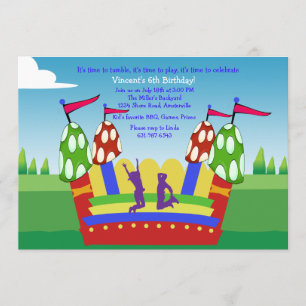 Invitation Bounce House