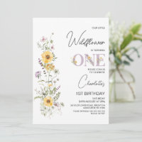 Bouquet Fleur sauvage jaune pourpre 1er anniversai