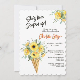 Invitation Bouquet Waffle Cone