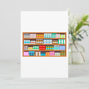 Invitation Bouteilles et fournitures de pharmacie pour la méd