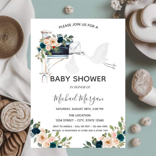 Invitation Boutique adorable Boîte aux lettres Baby shower de (Créateur téléchargé)