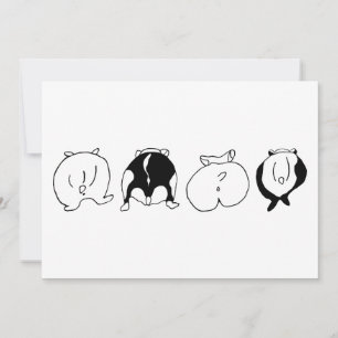 Invitation Boutons Hamster