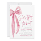 Bow rose vif Elle noue la Fête des mariées de noeu