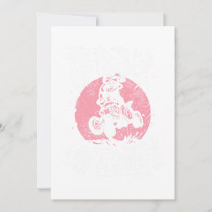 Invitation Braap comme une fille Quad Vélo Quatre Roue