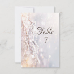 Invitation Branches de Wonderland Winter