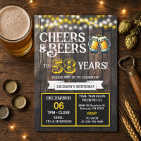 Brasserie Surprise Félicitations et Bières pour 58