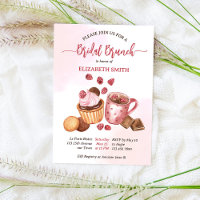 Bridal brunch baies de café chocolat