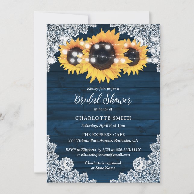 Invitation Bridal Shower (Devant)