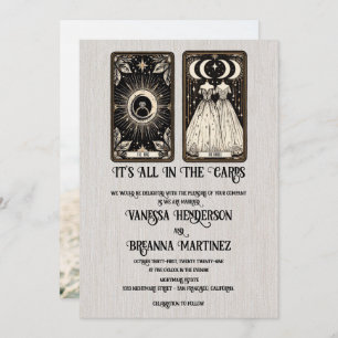 Invitation Brides Mariage Tarot